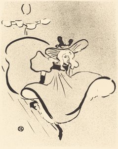 Jane Avril by Henri de Toulouse Lautrec