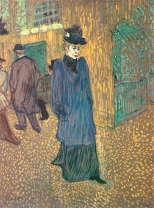 Jane Avril Leaving the Moulin Rouge