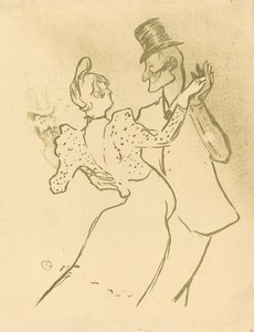 La Goulue by Henri de Toulouse Lautrec