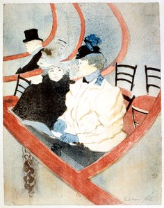 La Grande Loge by Henri de Toulouse Lautrec