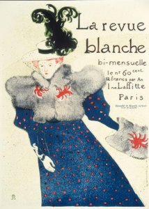 La Revue Blanche by Henri de Toulouse Lautrec