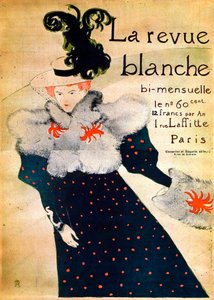 La Revue Blanche by Henri de Toulouse Lautrec