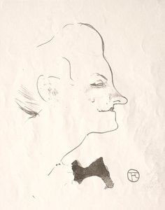 Le Café-concert: Yvette Guilbert by Henri de Toulouse Lautrec