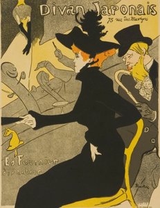 The Japanese Sofa by Henri de Toulouse Lautrec