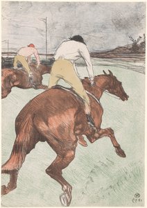 The Jockey by Henri de Toulouse Lautrec