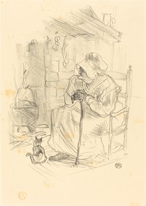 The Secret by Henri de Toulouse Lautrec