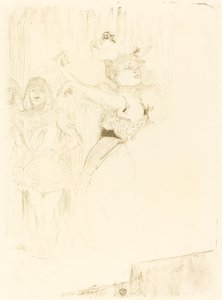 Lender Dancing the Bolero in "Chilperic" by Henri de Toulouse Lautrec