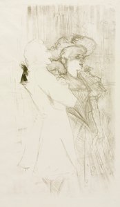 Lender and Auguez in The Song of Fortune by Henri de Toulouse Lautrec