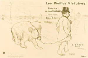 The Old Stories (cover/frontispiece) by Henri de Toulouse Lautrec