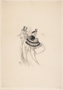 The Old Gentlemen by Henri de Toulouse Lautrec