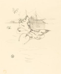 The Butterflies by Henri de Toulouse Lautrec