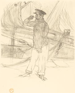 The Smoked Herring by Henri de Toulouse Lautrec