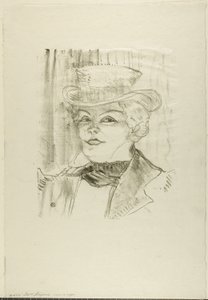Madame Réjane by Henri de Toulouse Lautrec