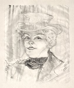 Madame Réjane, 1899 by Henri de Toulouse Lautrec