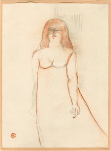Mademoiselle Cocyte by Henri de Toulouse Lautrec