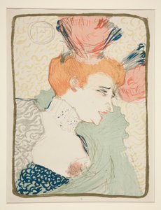 Portrait Bust of Mademoiselle Marcelle Lender by Henri de Toulouse Lautrec