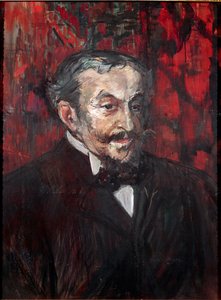 Man portrait by Henri de Toulouse Lautrec