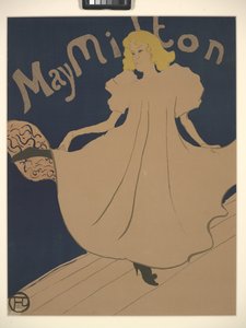 May Milton by Henri de Toulouse Lautrec