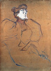 Misia Natanson by Henri de Toulouse Lautrec