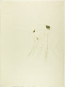 Miss May Belfort (large plate) by Henri de Toulouse Lautrec