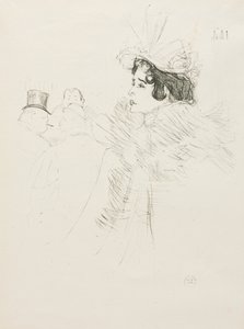 Miss May Belfort, 1895 by Henri de Toulouse Lautrec