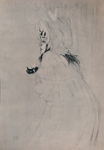 Miss May Belfort Welcoming, c1895, 1946 by Henri de Toulouse Lautrec