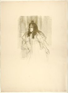 Miss May Belfort en Cheveux by Henri de Toulouse Lautrec
