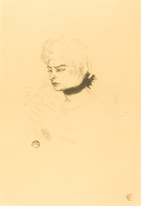 Mlle. Pois Vert by Henri de Toulouse Lautrec