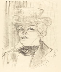 Mme. Réjane by Henri de Toulouse Lautrec