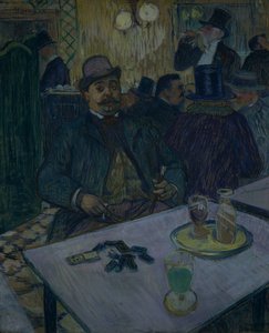 Monsieur Boileau at the Café