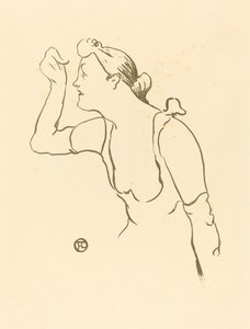 Paula Brébion by Henri de Toulouse Lautrec