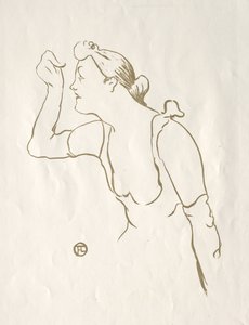 Paula Brébion by Henri de Toulouse Lautrec