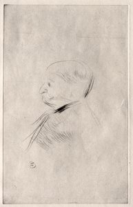 Portrait of Mr. X by Henri de Toulouse Lautrec