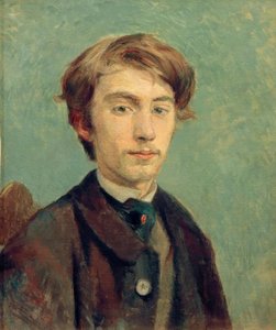 Portrait of Émile Bernard by Henri de Toulouse Lautrec