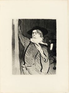 Portrait of Aristide Bruant, from The Café-Concert