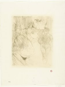 Portrait of Actress Marcelle Lender Bowing to the Audience