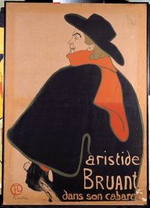 Poster Depicting Aristide Sparrow in His Cabaret by Henri de Toulouse Lautrec
