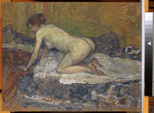 Red-Headed Nude Crouching