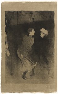 Rehearsal at the Folies-Bergère—Emilenne D