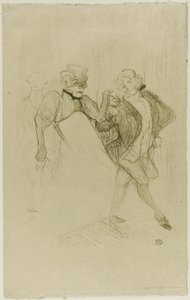 Réjane and Galipaux, in Madame Sans-Gêne by Henri de Toulouse Lautrec