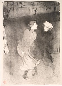 General Rehearsal at the Folies Bergère, Emilienne d