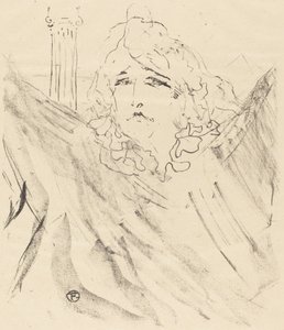Sarah Bernhardt in Cleopatra, 1896