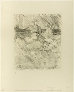 Seduction by Henri de Toulouse Lautrec