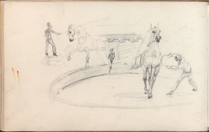 Sketchbook, 1880 by Henri de Toulouse Lautrec