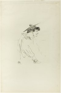 Small English Girl (Miss Dolly) by Henri de Toulouse Lautrec