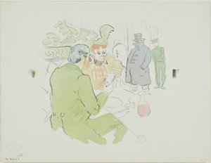 Snobbery by Henri de Toulouse Lautrec