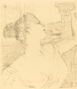 Subra of the Opera? by Henri de Toulouse Lautrec