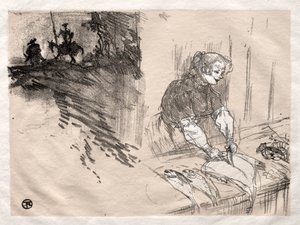 The Brief Joys: Cover by Henri de Toulouse Lautrec