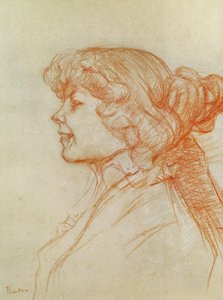 The English Girl at the Star in Le Havre by Henri de Toulouse Lautrec