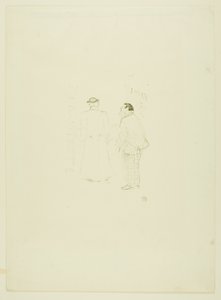 The Head Salesman at Jourdan and Brown by Henri de Toulouse Lautrec